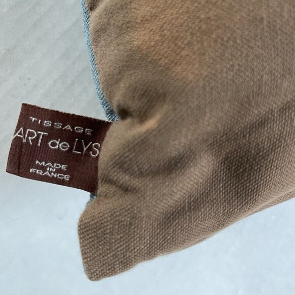 Art De Lys Bird On Floral Blossom Branch Made in France Throw Pillows Stunning - Picture 5 of 8